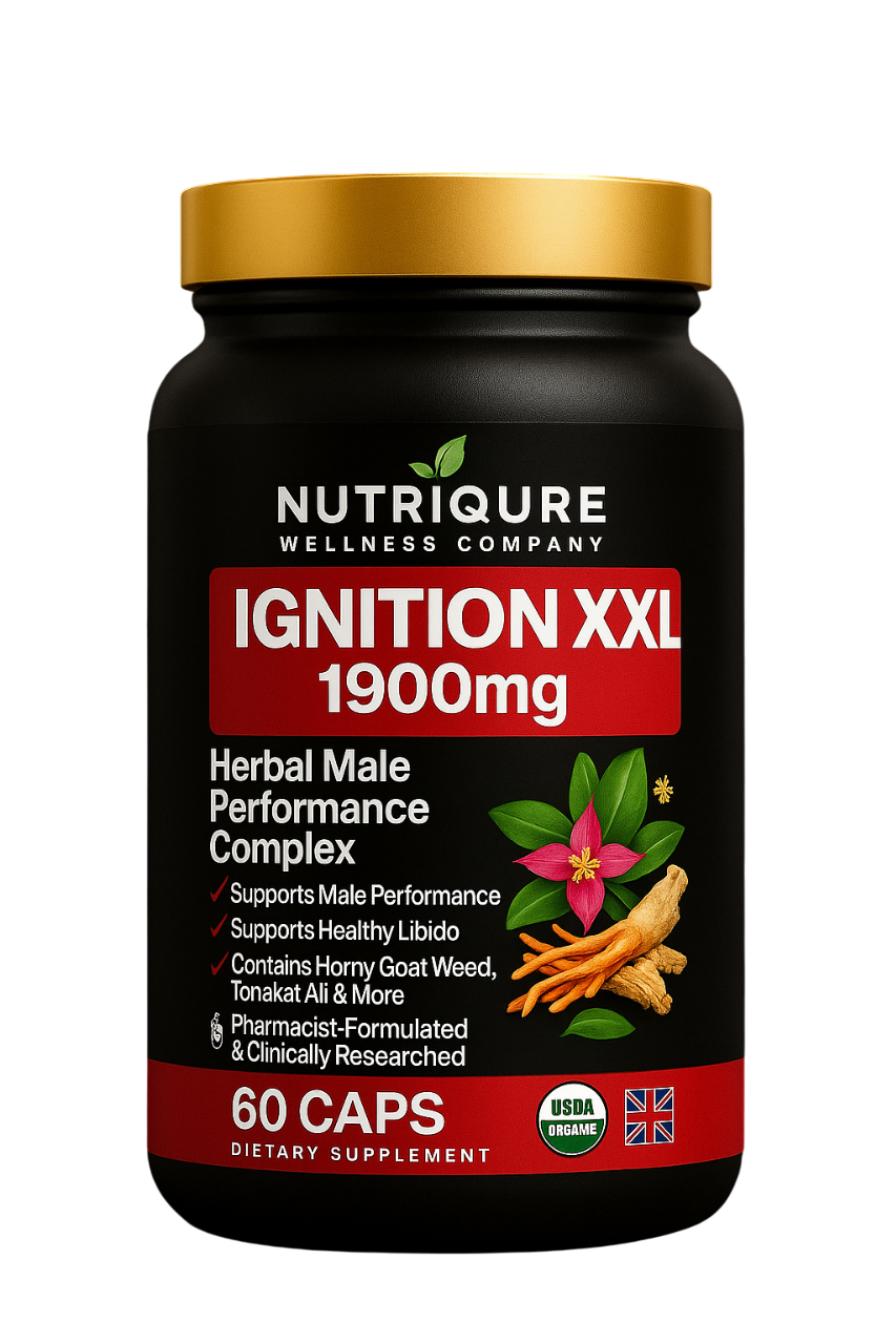 Ignition XXL | Advanced Nitric Oxide | Testosterone | Performance Complex | 60 Capsules | 30 Servings