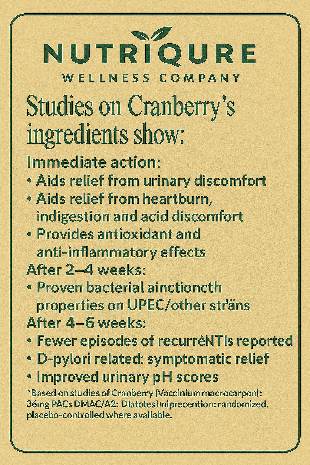 Cranberry Elite | Advanced Urinary Tract, Bladder & Microbial Defense Formula 60 Capsules | 1,900mg per Serving | High-PAC Potency