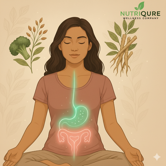Women’s Gut–Hormone Connection 🌸 | NutriQure Wellness