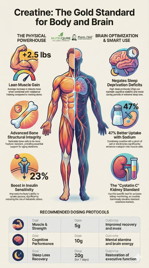 Article cover: Creatine beyond the gym: what research says about body and brain