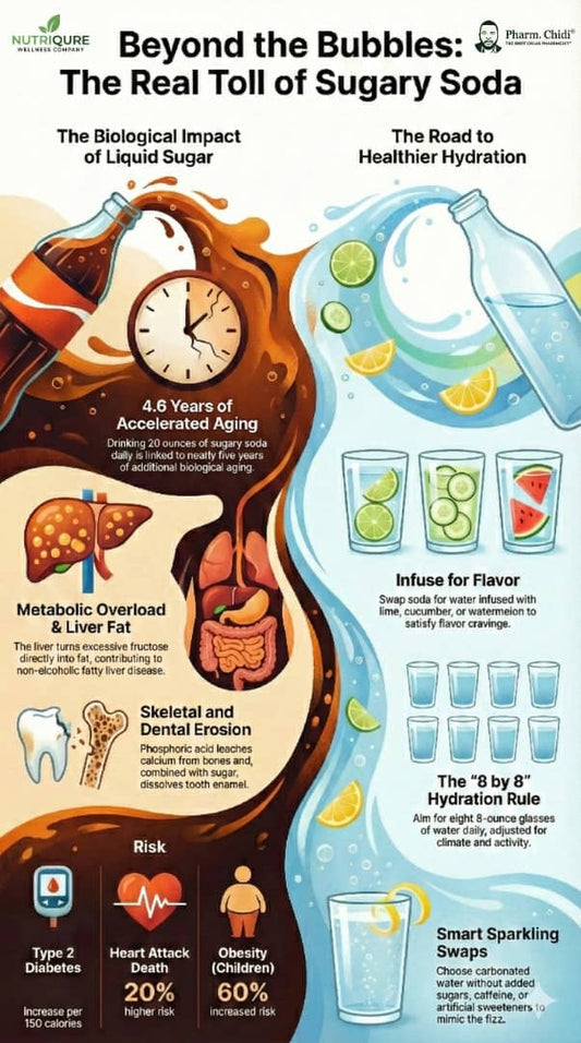 Article cover: What happens inside your body when you drink a bottle of soda