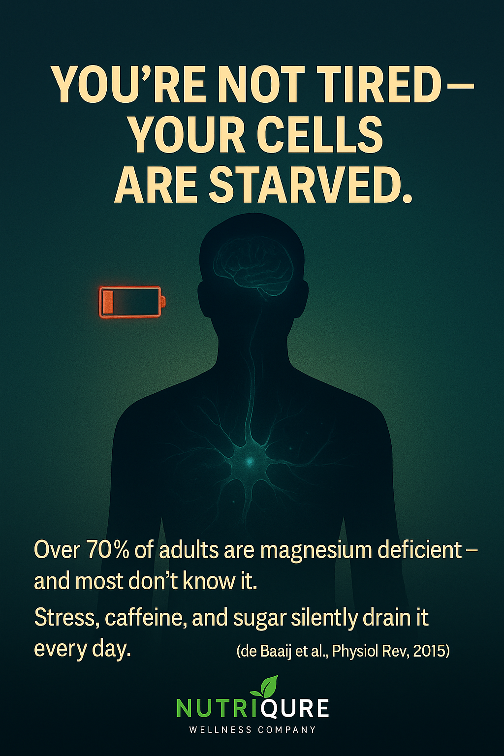 The Mineral That Turns Your Body Back On: Why Liposomal Magnesium Glycinate Outperforms Regular Magnesium