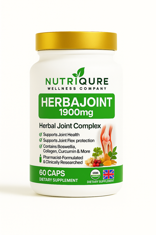 HerbaJoint | Comprehensive Joint Health, Inflammation & Cartilage Regeneration Formula | 60 Capsules | 30 Servings
