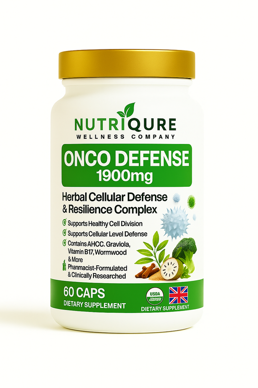 Onco Defence (TM) | Multi-Pathway Immune & Cellular Defense Complex | 60 Capsules | 30 Servings