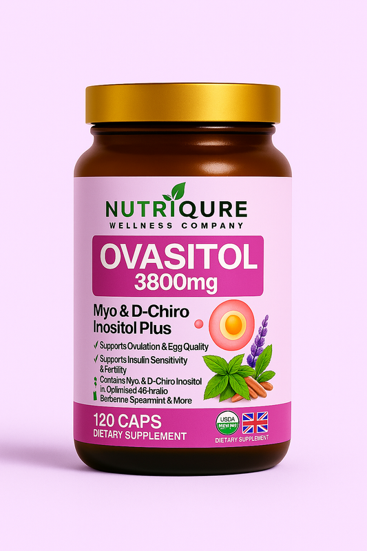 Ovasitol Myo D-Chiro Inositol Complex | PCOS, Ovulation & Hormonal Balance Support | 60 Capsules | 30 Servings