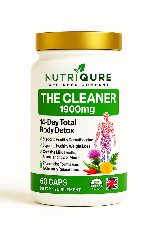 The Cleaner | Total Body Detox & Gut Reset Formula | 60 Capsules | 15 Servings