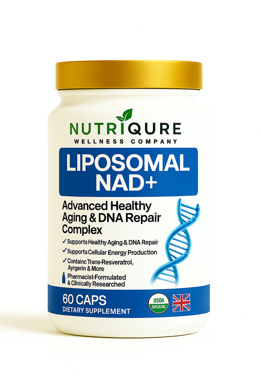 Liposomal NAD+ |  Longevity & Energy & Cellular Renewal | 60 Capsules | 30 Servings