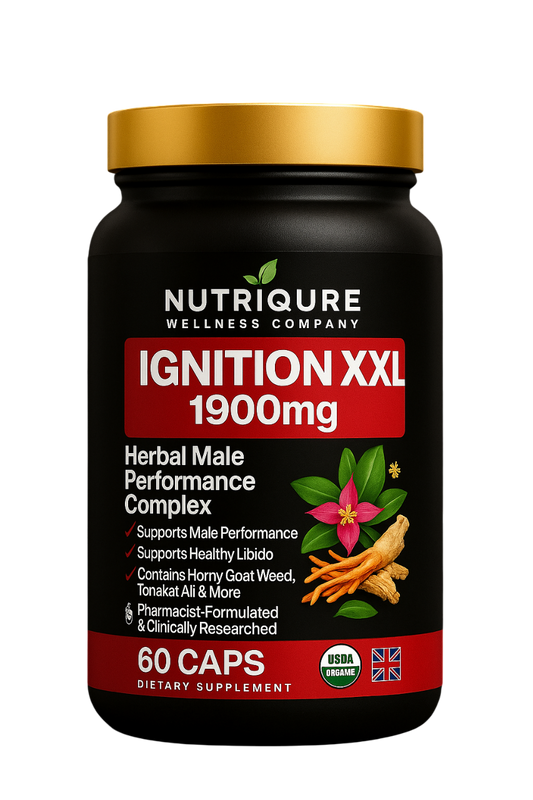 Ignition XXL | Advanced Nitric Oxide | Testosterone | Performance Complex | 60 Capsules | 30 Servings