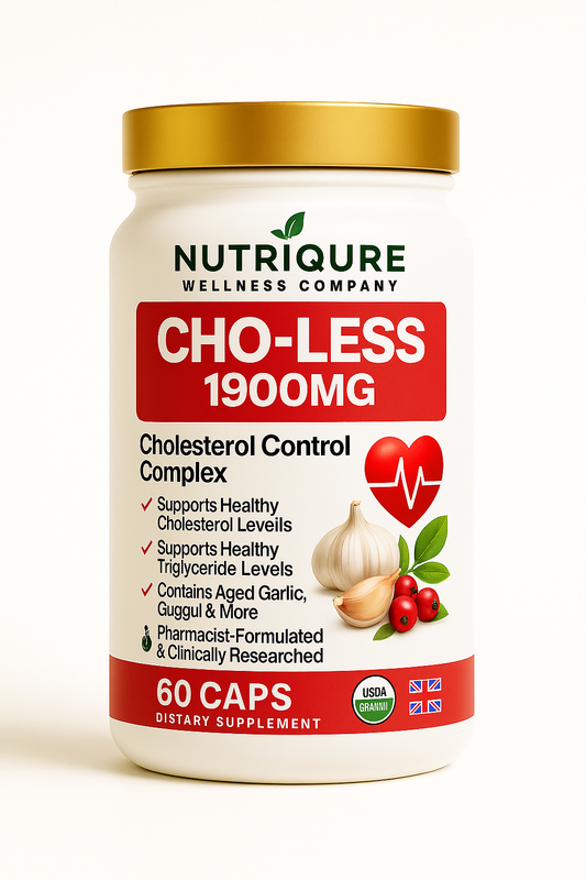 Cho-Less |  Advanced Cholesterol, LDL & Heart Metabolism Support Formula | 60 Capsules | 30 Servings