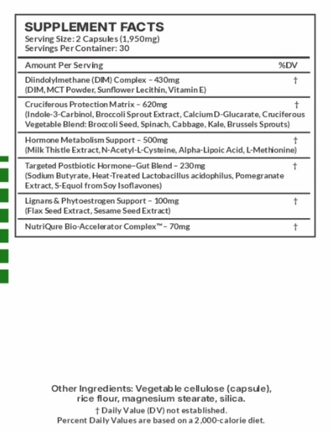 DIM Elite  |  Advanced Hormone Balance, Detoxification & Estrogen Metabolism Formula 60 Capsules | 1,950mg per Serving | Full-Spectrum Hormone Support