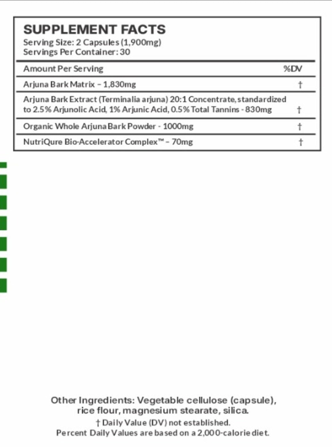 Arjuna Supreme  |  Advanced Cardiovascular Strength & Heart Function Support 60 Capsules | 1,900mg per Serving | High-Potency Ayurvedic Formula