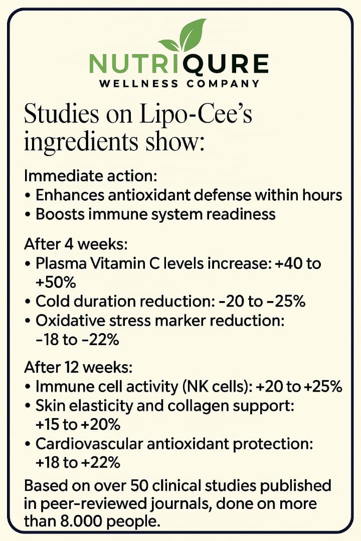 Lipo-Cee (TM) | High-Absorption Liposomal Vitamin C Formula | 60 Capsules | 30 Servings