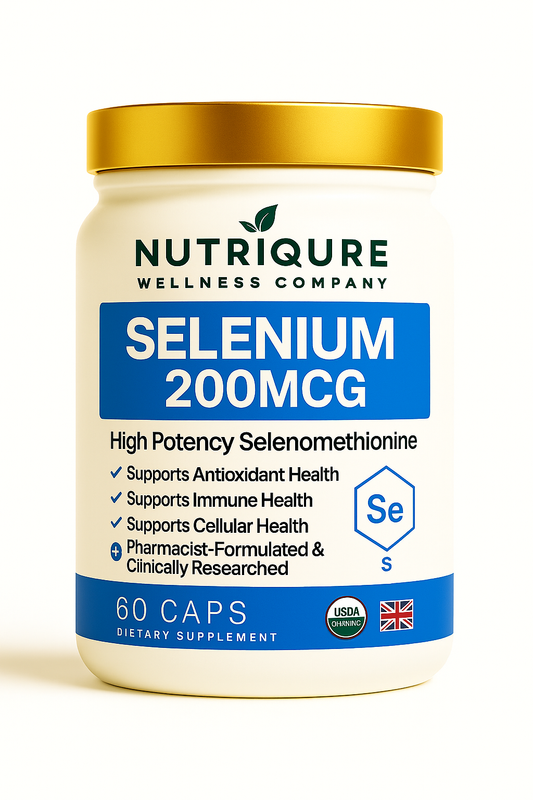 Selenium Elite  |  High-Potency Antioxidant & Thyroid Support  60 Capsules | 200mcg L-Selenomethionine | Pharmacist Formulated