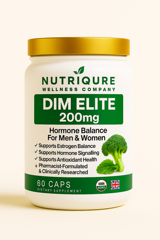 DIM Elite  |  Advanced Hormone Balance, Detoxification & Estrogen Metabolism Formula 60 Capsules | 1,950mg per Serving | Full-Spectrum Hormone Support