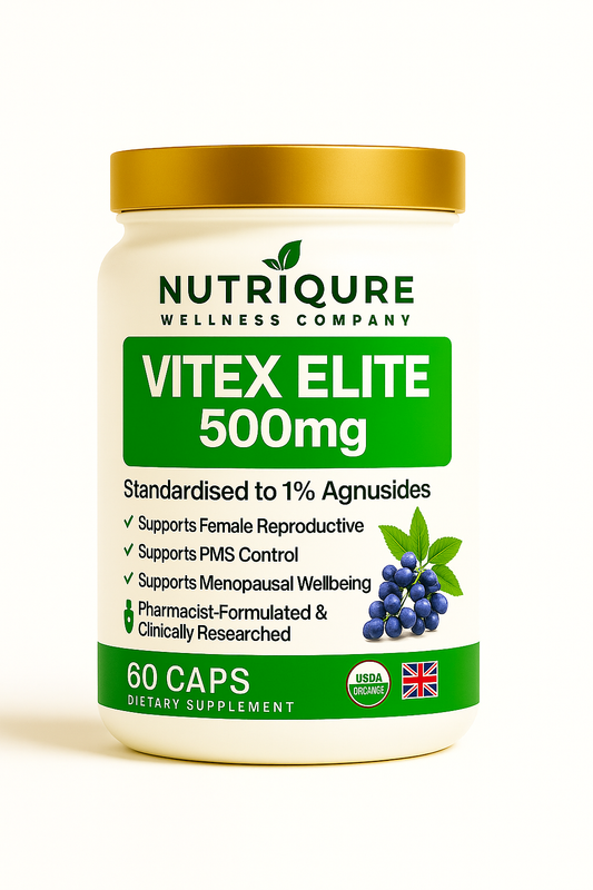 Vitex Elite  |  Advanced Hormonal Balance & PMS Support Formula 60 Capsules | 60 Servings | 950mg Total