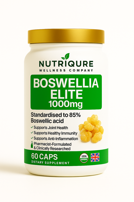 Boswellia Elite  |  Advanced Inflammation, Joint & Mobility Support Formula 60 Capsules | 30 Servings | 1,070mg Total